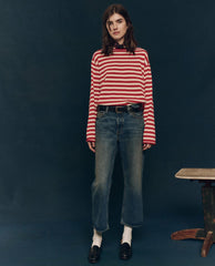 Sweaters | Women The Great. The Sailor Sweater. Maple Stripe