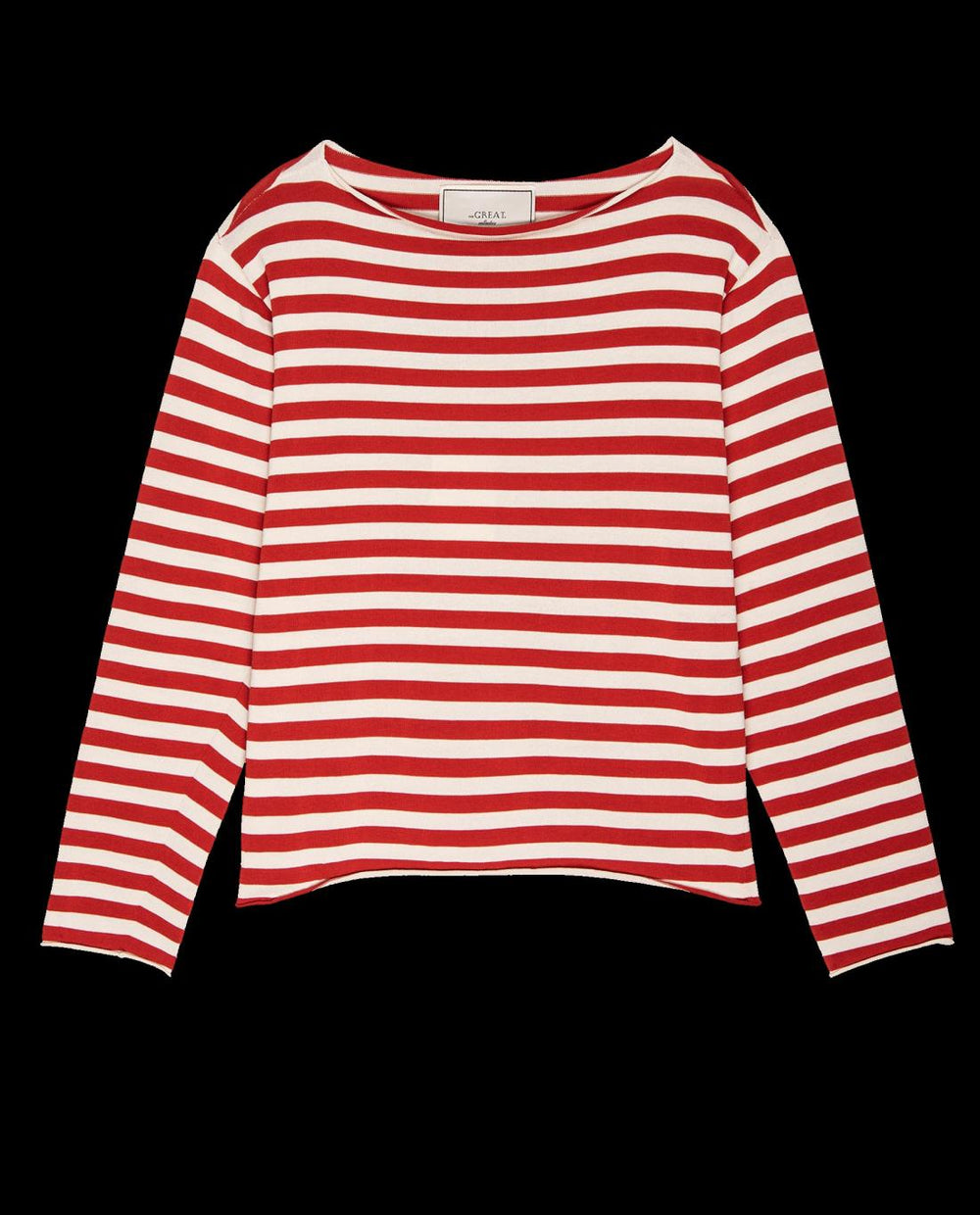 Sweaters | Women The Great. The Sailor Sweater. Maple Stripe