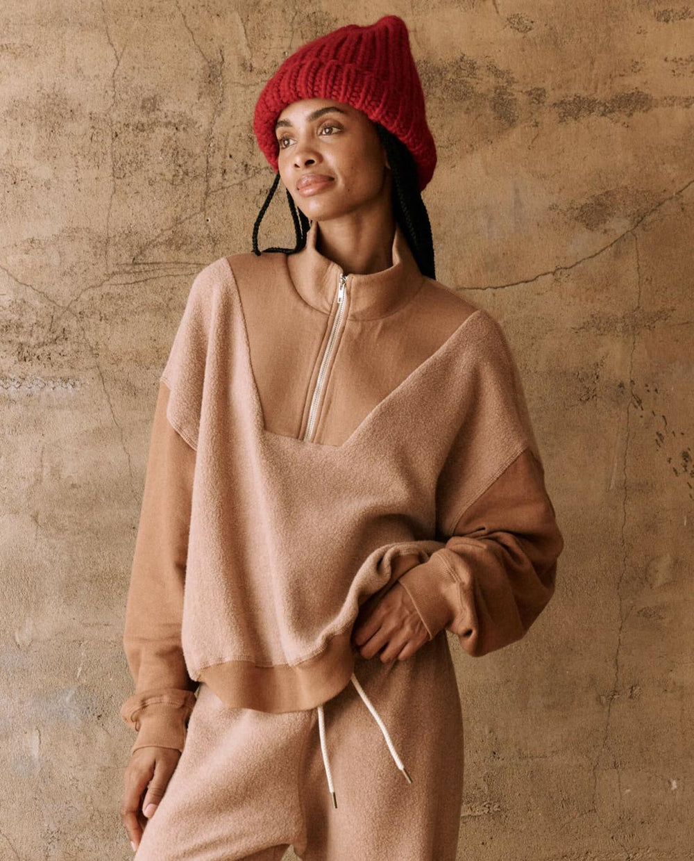 Sweaters | Women The Great. The Slouch Trail Sweatshirt. Fawn