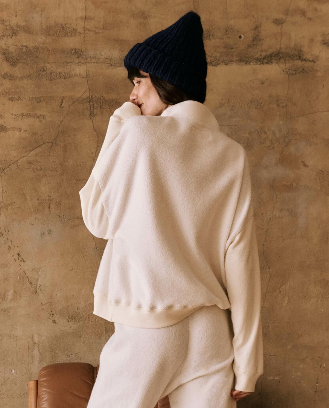 Sweaters | Women The Great. The Slouch Trail Sweatshirt. Washed White