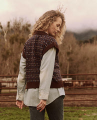Sweaters | Women The Great. The Sweater Vest. Driftwood Paisley