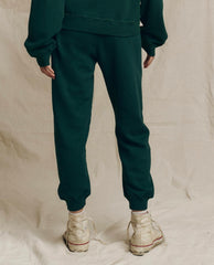 Sweatpants | Women The Great. The Cropped Sweatpant. Solid Pinyon