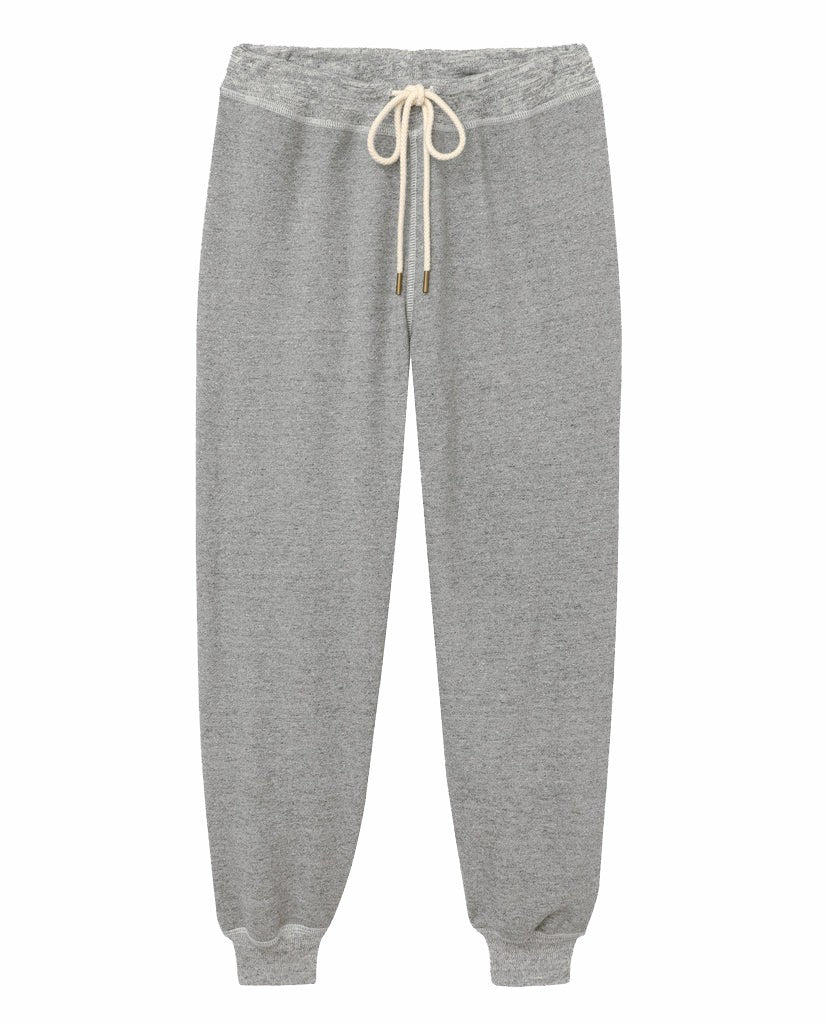 Sweatpants | Women The Great. The Cropped Sweatpant. Varsity Grey