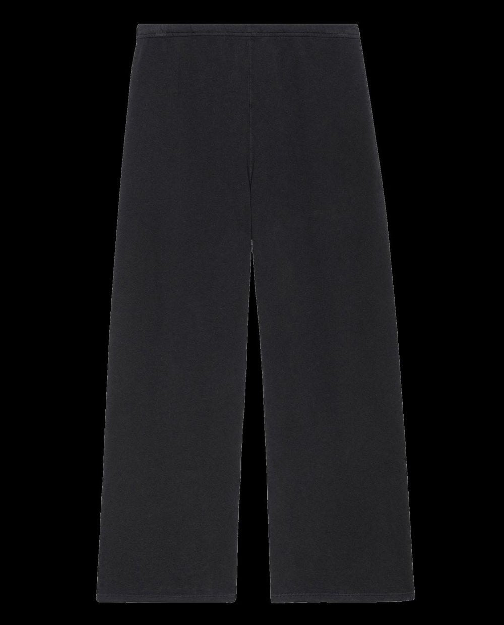 Sweatpants | Women The Great. The Lap Sweatpant. Solid Almost Black