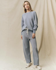 Sweatpants | Women The Great. The Lap Sweatpant. Solid Big Sky