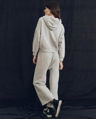 Sweatpants | Women The Great. The Relay Sweatpant. Solid Lofty Heather Grey