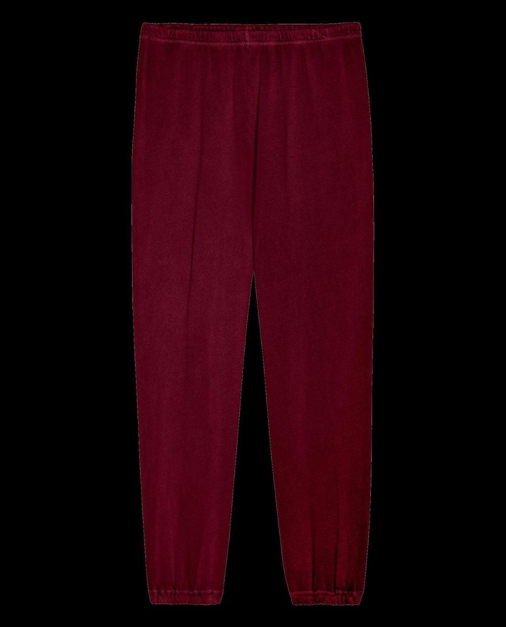 Sweatpants | Women The Great. The Stadium Sweatpant. Solid Plum