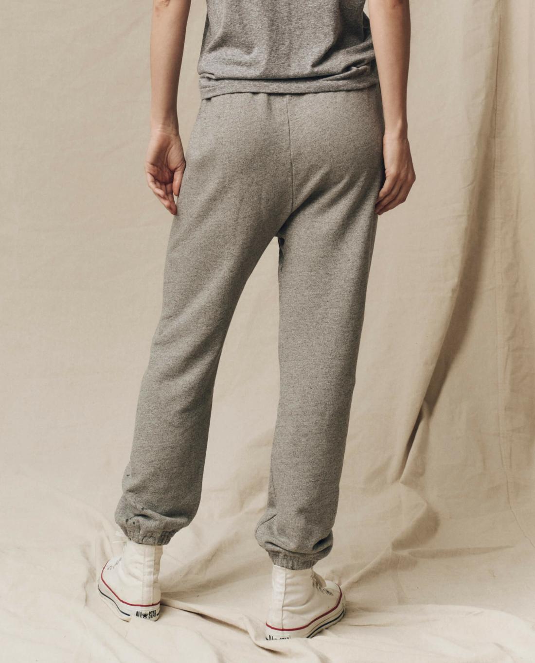 Sweatpants | Women The Great. The Stadium Sweatpant. Solid Varsity Grey
