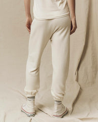 Sweatpants | Women The Great. The Stadium Sweatpant. Solid Washed White