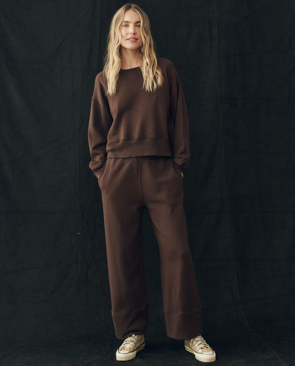 Sweatpants | Women The Great. The Win Sweatpant. Driftwood