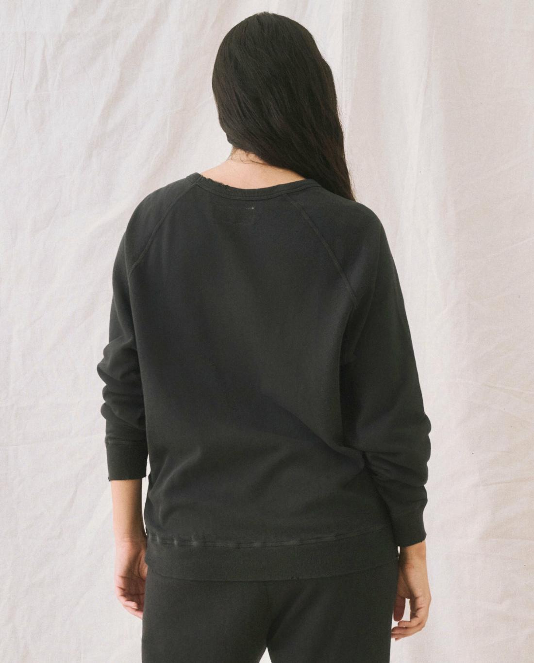 Sweatshirts | Women The Great. The College Sweatshirt. Almost Black