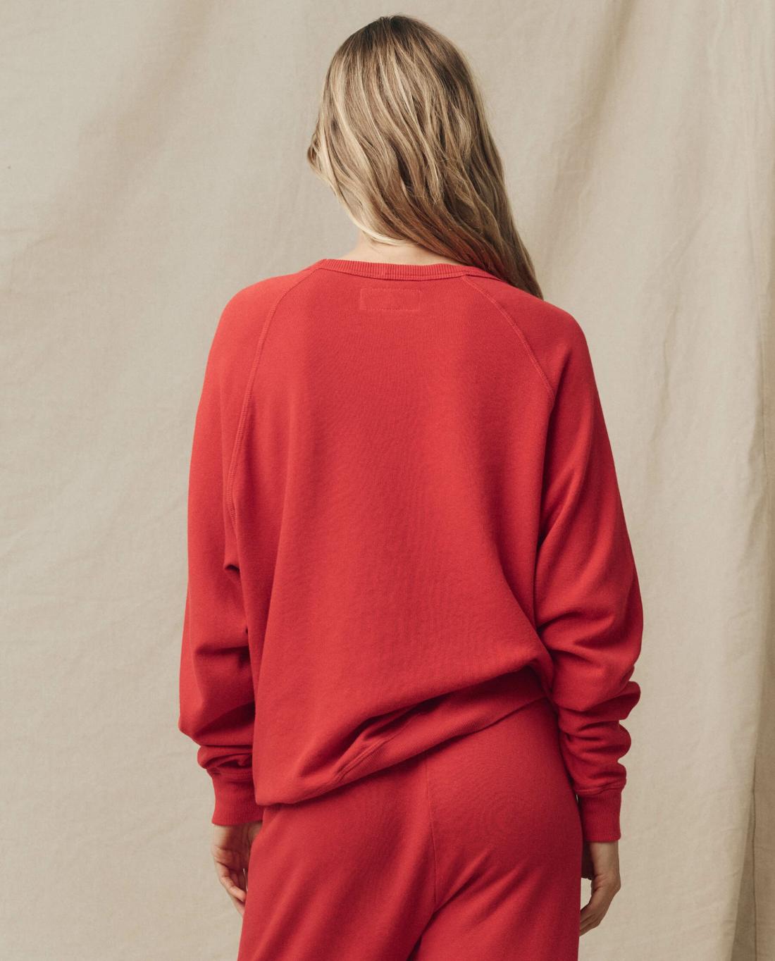 Sweatshirts | Women The Great. The College Sweatshirt. Solid Campfire