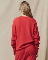 Sweatshirts | Women The Great. The College Sweatshirt. Solid Campfire