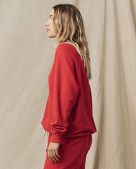 Sweatshirts | Women The Great. The College Sweatshirt. Solid Campfire