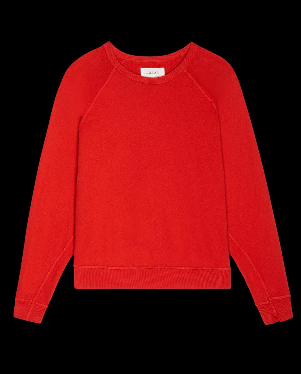 Sweatshirts | Women The Great. The College Sweatshirt. Solid Campfire