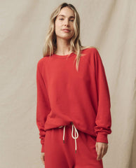 Sweatshirts | Women The Great. The College Sweatshirt. Solid Campfire