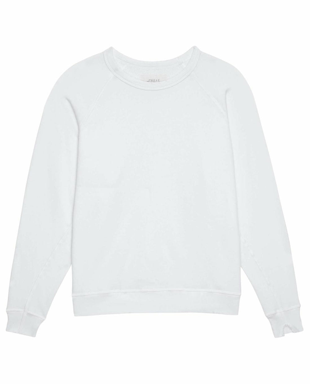 Sweatshirts | Women The Great. The College Sweatshirt. Solid True White