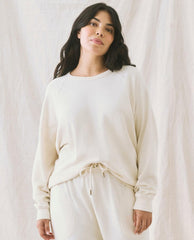 Sweatshirts | Women The Great. The College Sweatshirt. Washed White