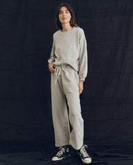 Sweatshirts | Women The Great. The League Sweatshirt. Lofty Heather Grey