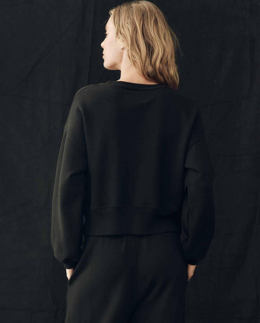 Sweatshirts | Women The Great. The League Sweatshirt. True Black