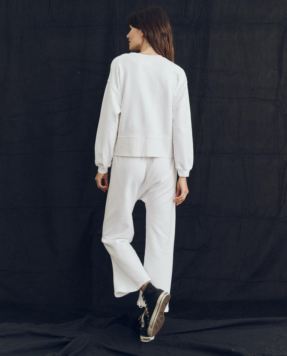 Sweatshirts | Women The Great. The League Sweatshirt. True White