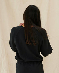 Sweatshirts | Women The Great. The Shrunken Sweatshirt. Almost Black