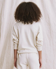 Sweatshirts | Women The Great. The Shrunken Sweatshirt. Washed White