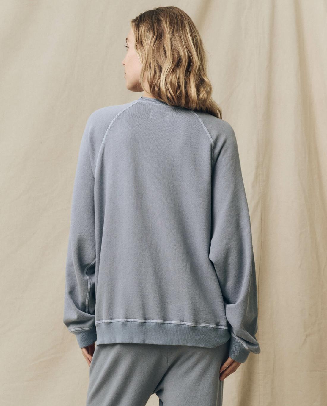 Sweatshirts | Women The Great. The Slouch Sweatshirt. Solid Big Sky