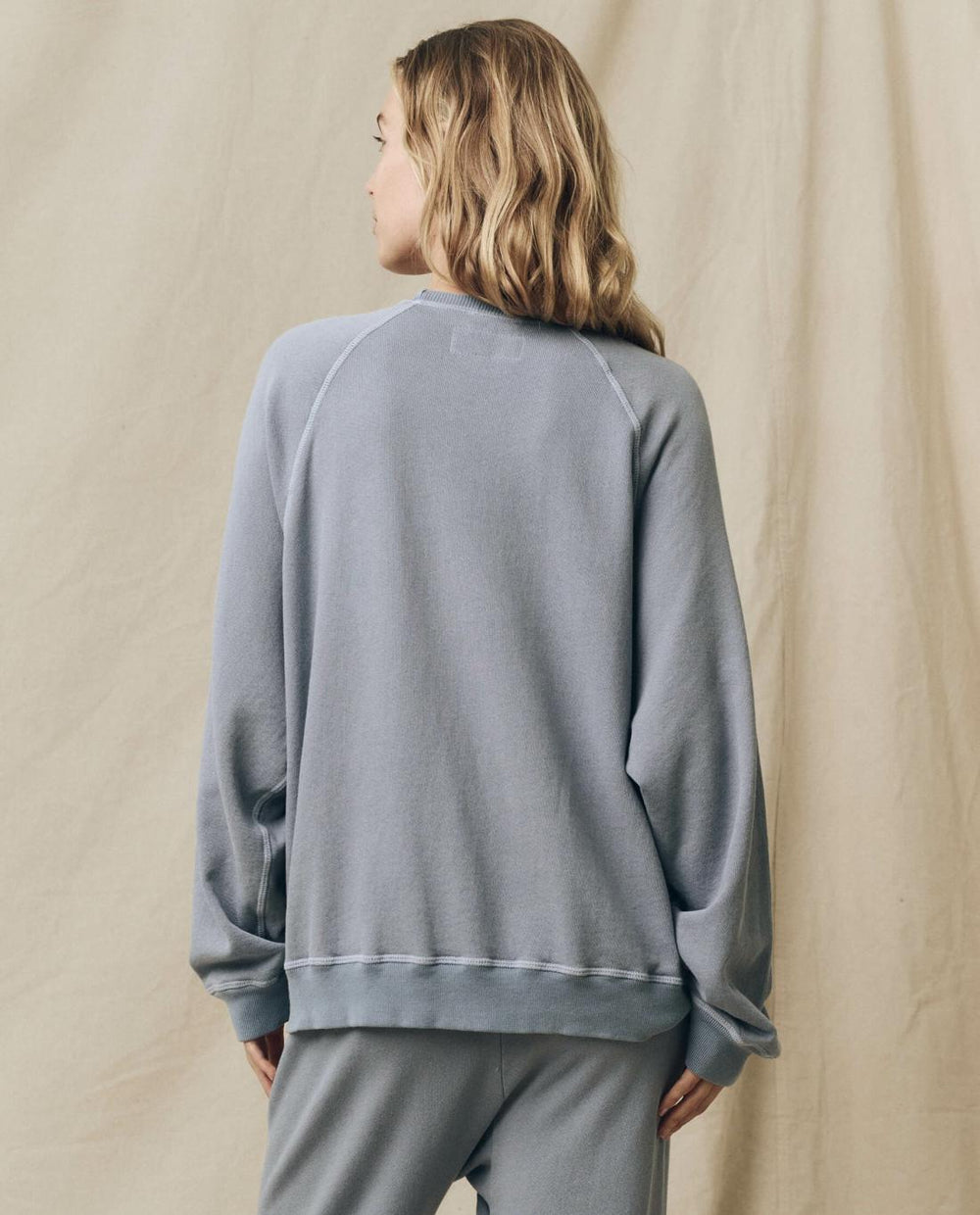 Sweatshirts | Women The Great. The Slouch Sweatshirt. Solid Big Sky