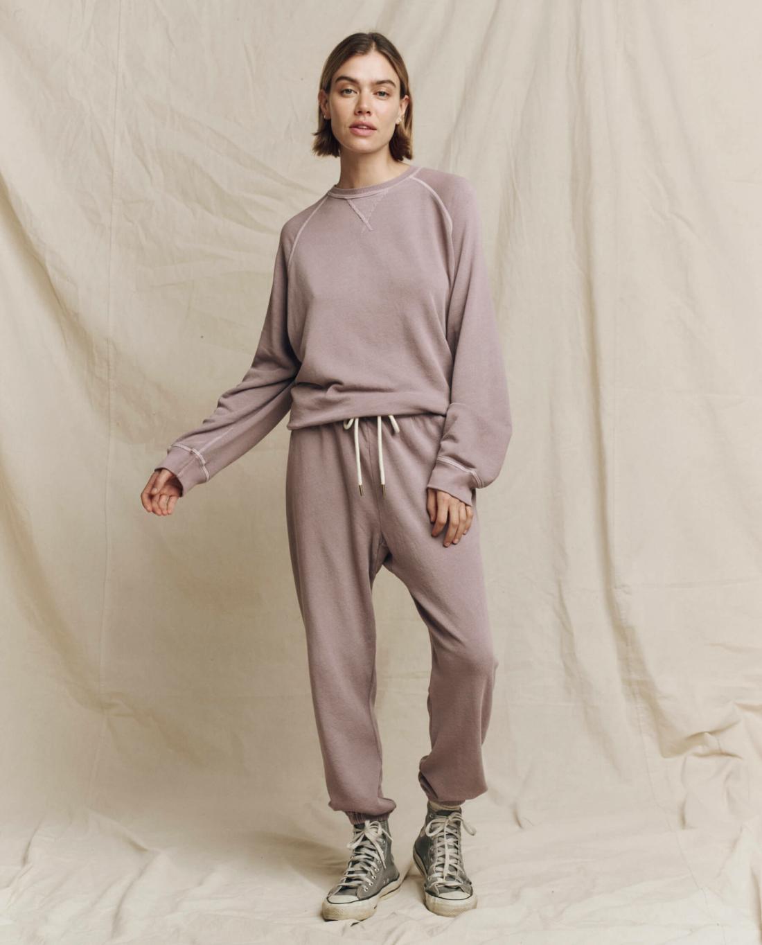 Sweatshirts | Women The Great. The Slouch Sweatshirt. Solid Quartz