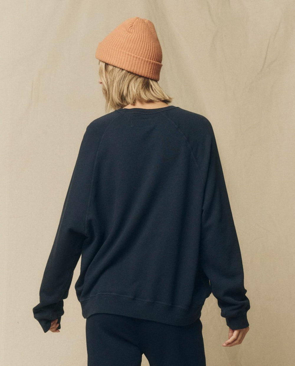 Sweatshirts | Women The Great. The Slouch Sweatshirt. Solid True Navy
