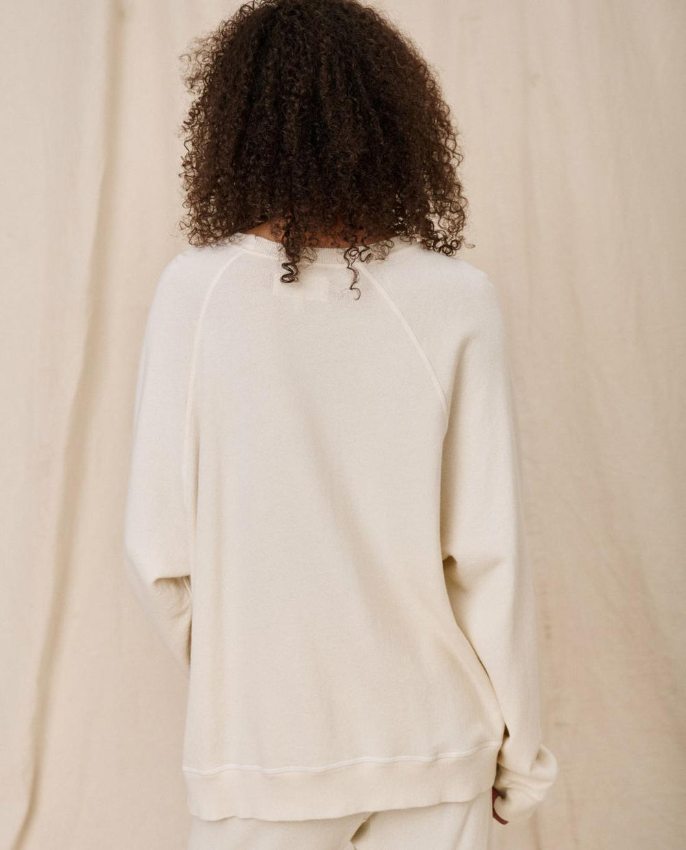 Sweatshirts | Women The Great. The Slouch Sweatshirt. Washed White
