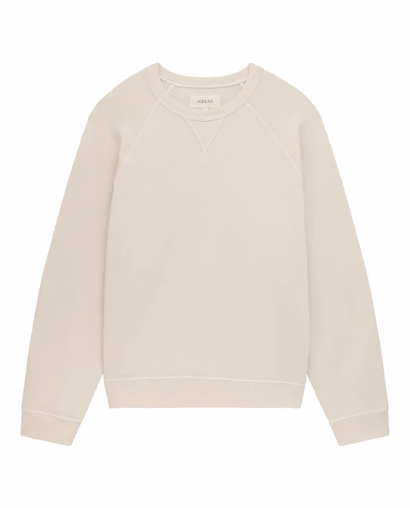 Sweatshirts | Women The Great. The Slouch Sweatshirt. Washed White