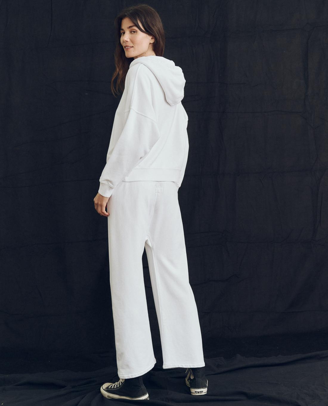 Sweatshirts | Women The Great. The Teammate Hoodie. Solid True White