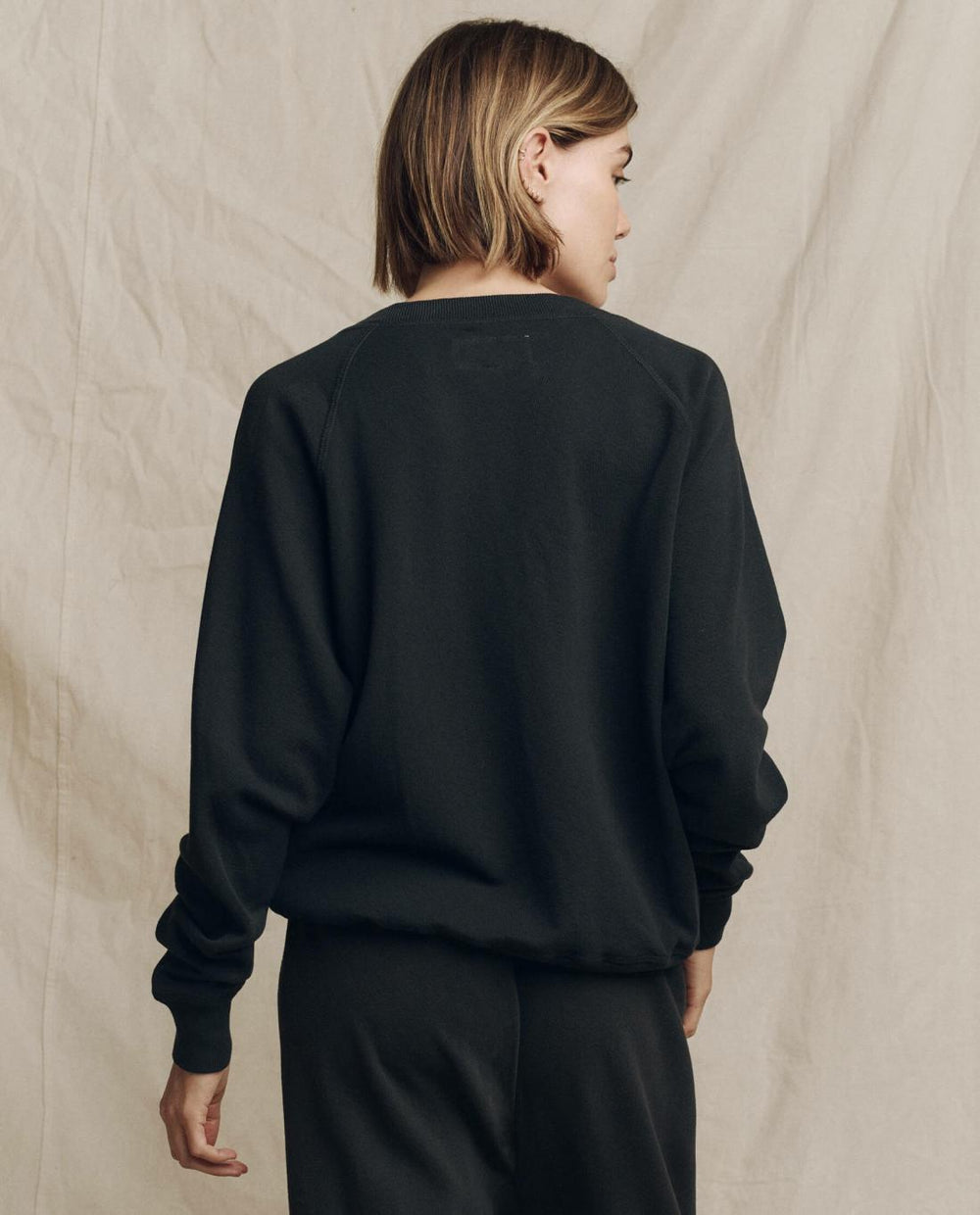 Sweatshirts | Women The Great. The V Almost Black