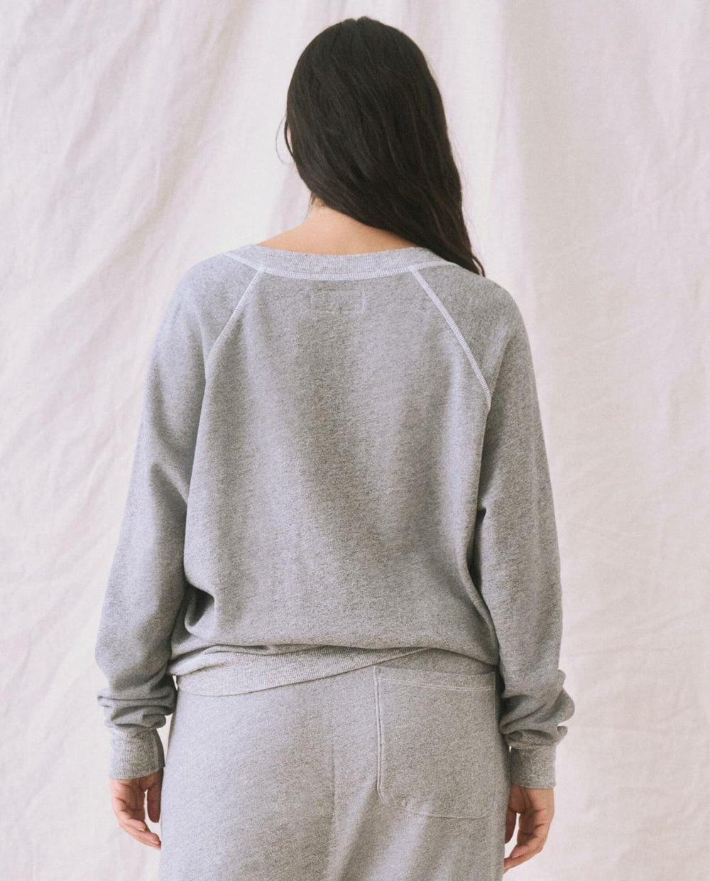 Sweatshirts | Women The Great. The V Varsity Grey
