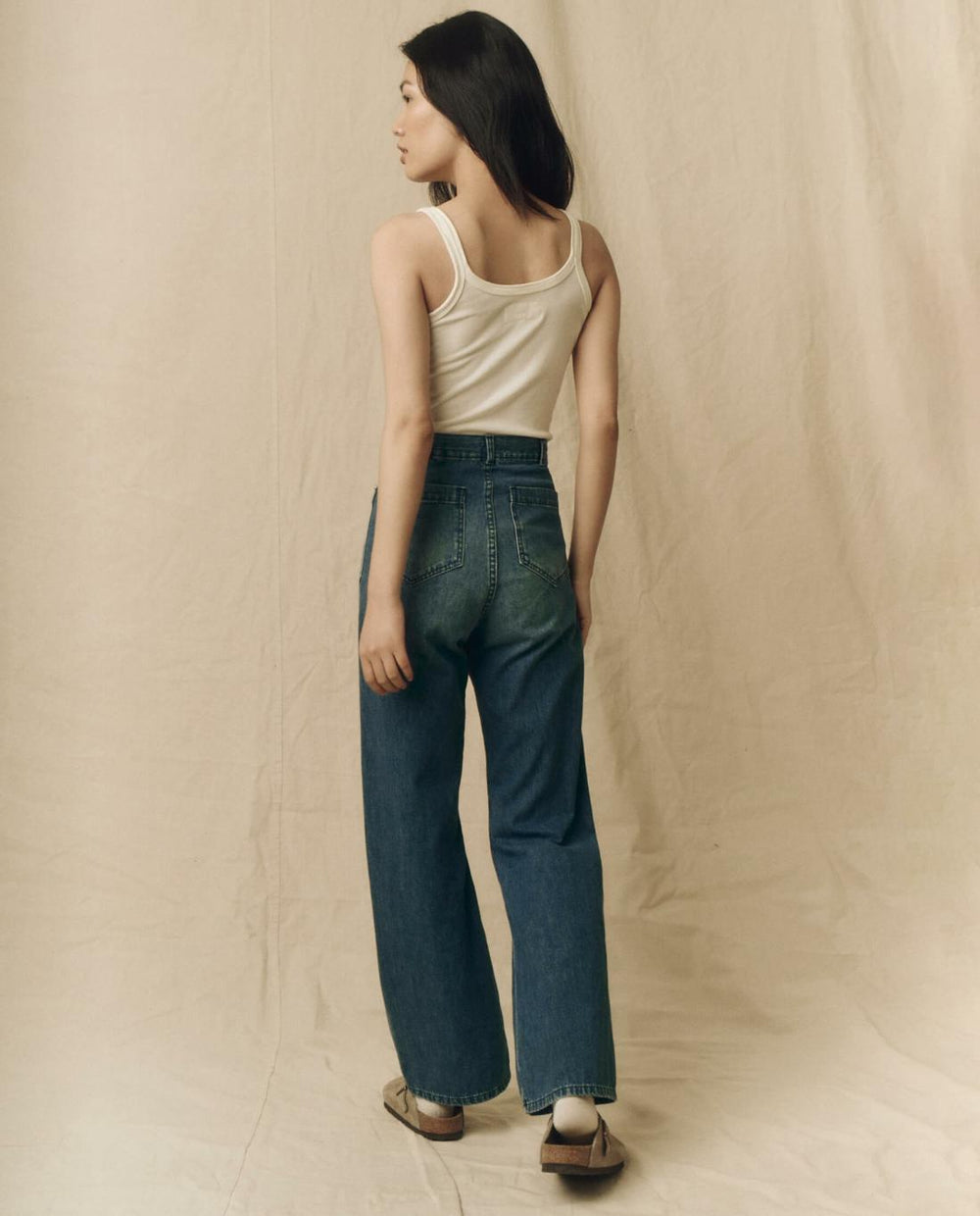 Tanks | Women The Great. The Slim Tank. Solid True White