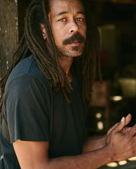 Tees &amp; Sweats | Men The Great. The Men's Boxy Crew. Almost Black