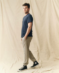 Tees &amp; Sweats | Men The Great. The Men's Boxy Crew. True Navy