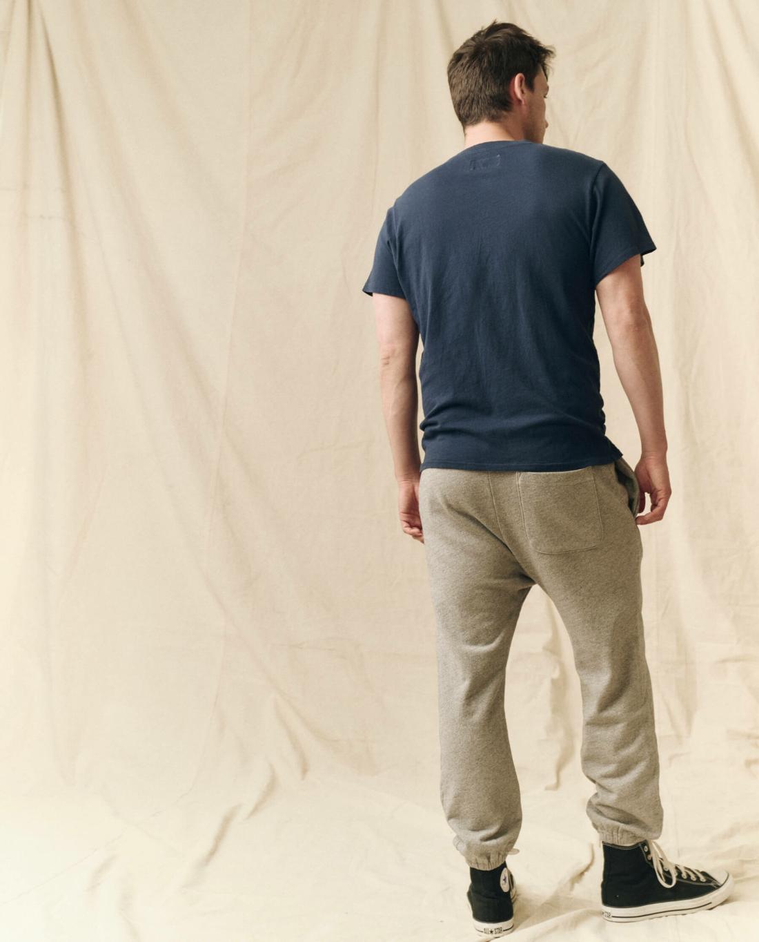 Tees &amp; Sweats | Men The Great. The Men's Boxy Crew. True Navy