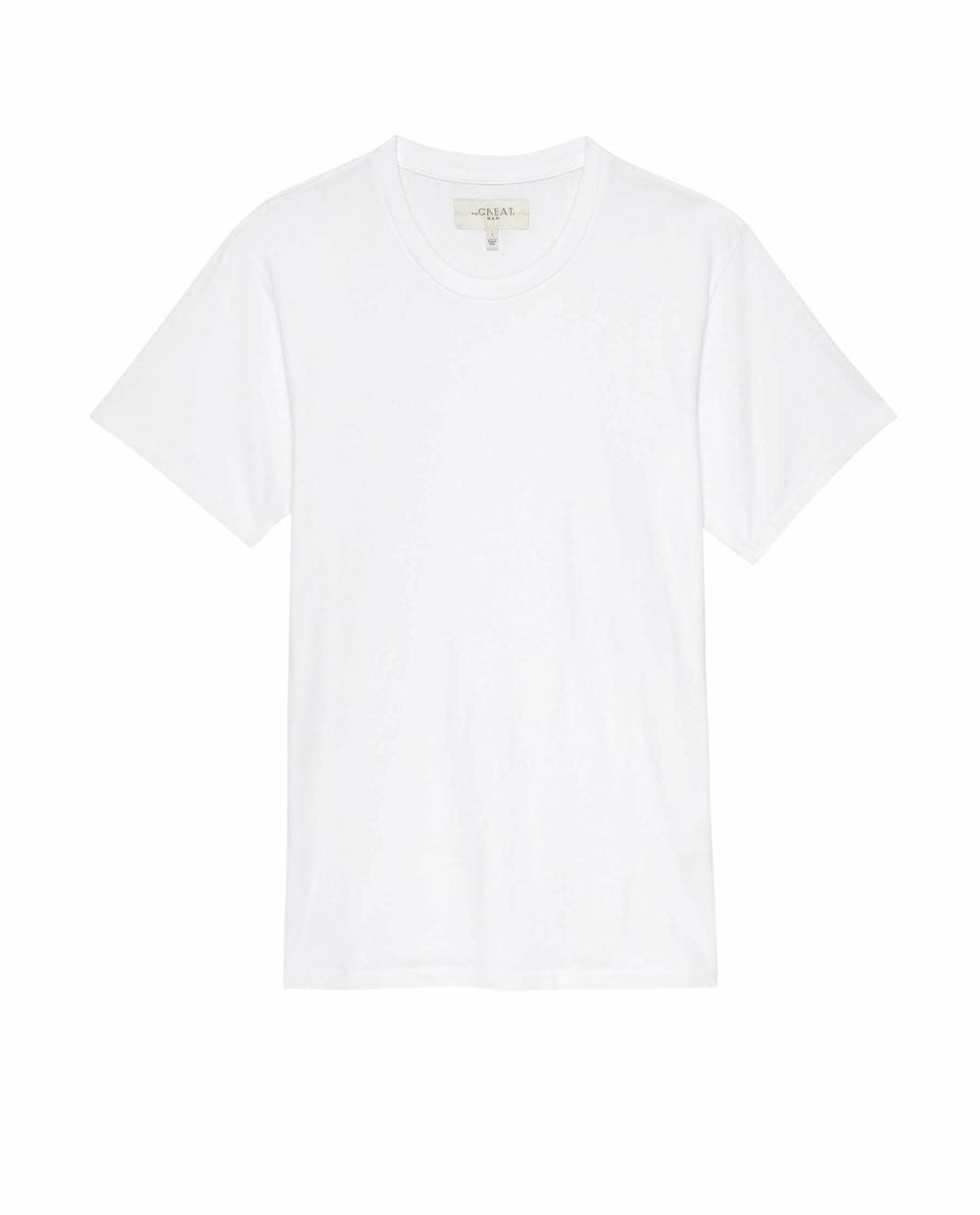 Tees &amp; Sweats | Men The Great. The Men's Boxy Crew. True White