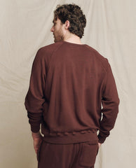 Tees &amp; Sweats | Men The Great. The Men's College Sweatshirt. Toasted Walnut