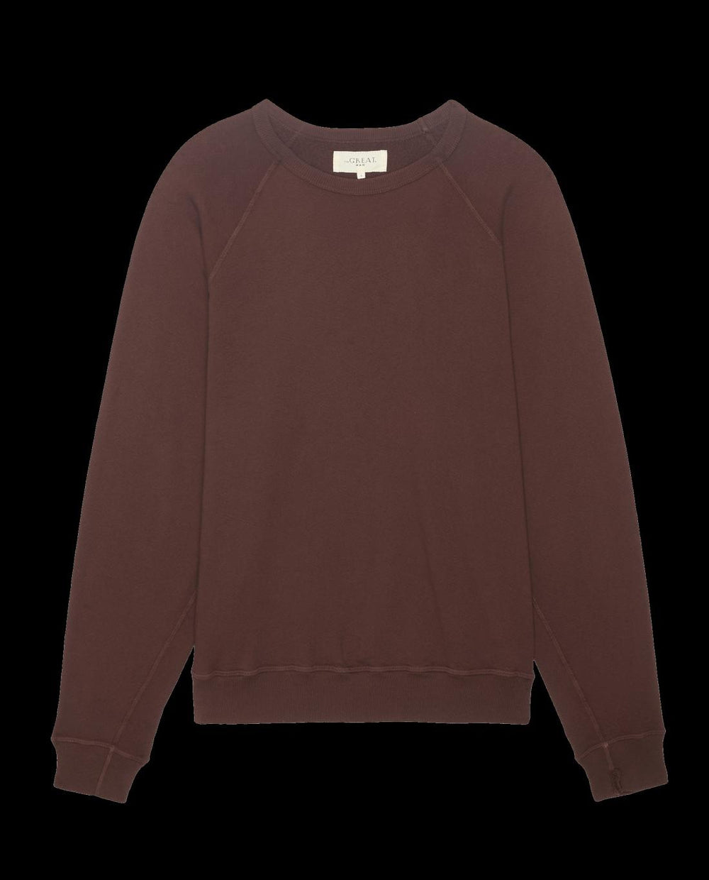 Tees &amp; Sweats | Men The Great. The Men's College Sweatshirt. Toasted Walnut