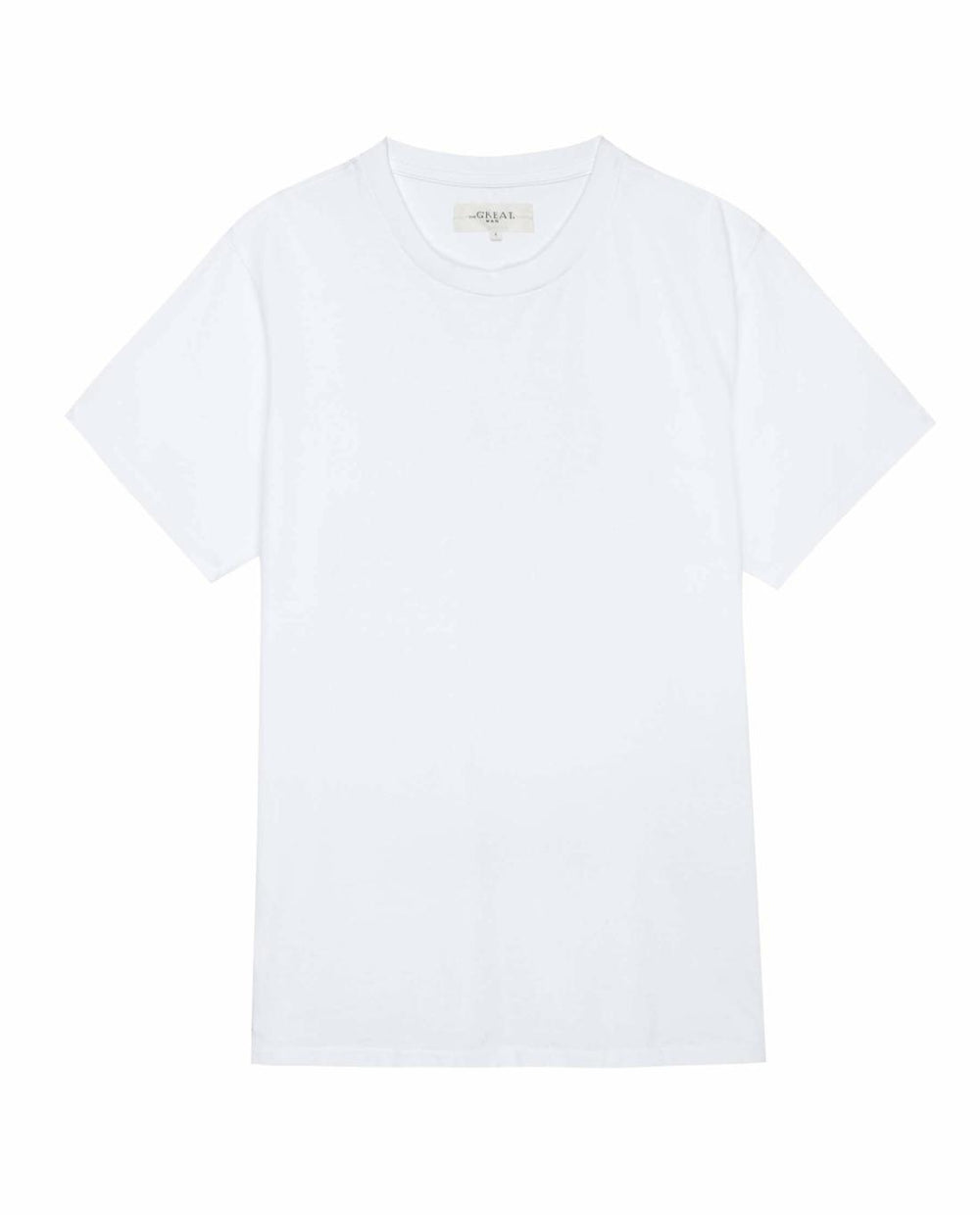 Tees &amp; Sweats | Men The Great. The Men's Pure Knits Slim Tee. True White