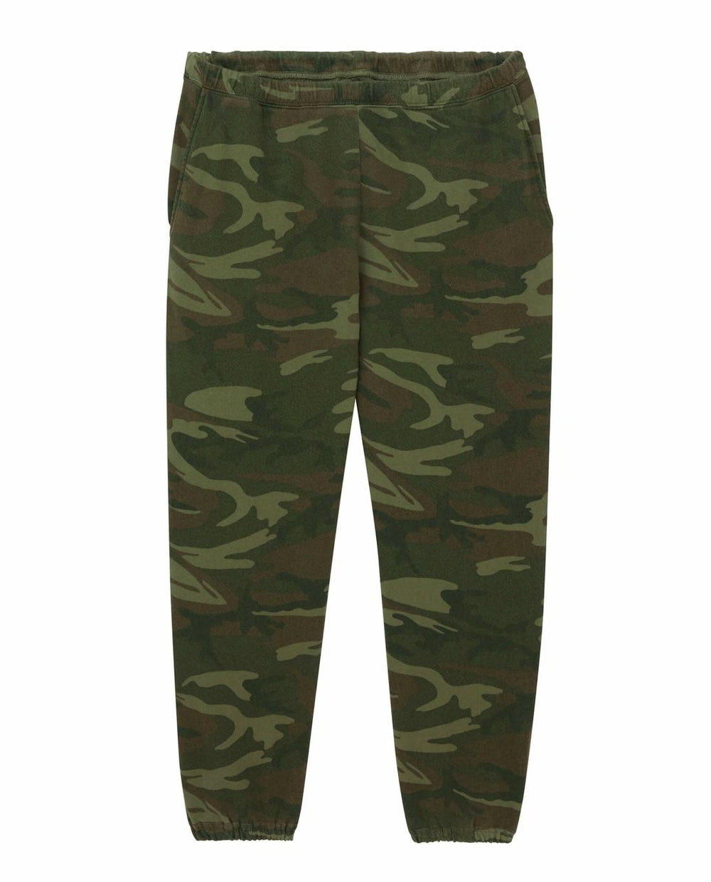 Tees &amp; Sweats | Men The Great. The Men's Stadium Sweatpant. Deep Woods Camo