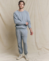 Tees &amp; Sweats | Men The Great. The Men's Stadium Sweatpant. Solid Big Sky