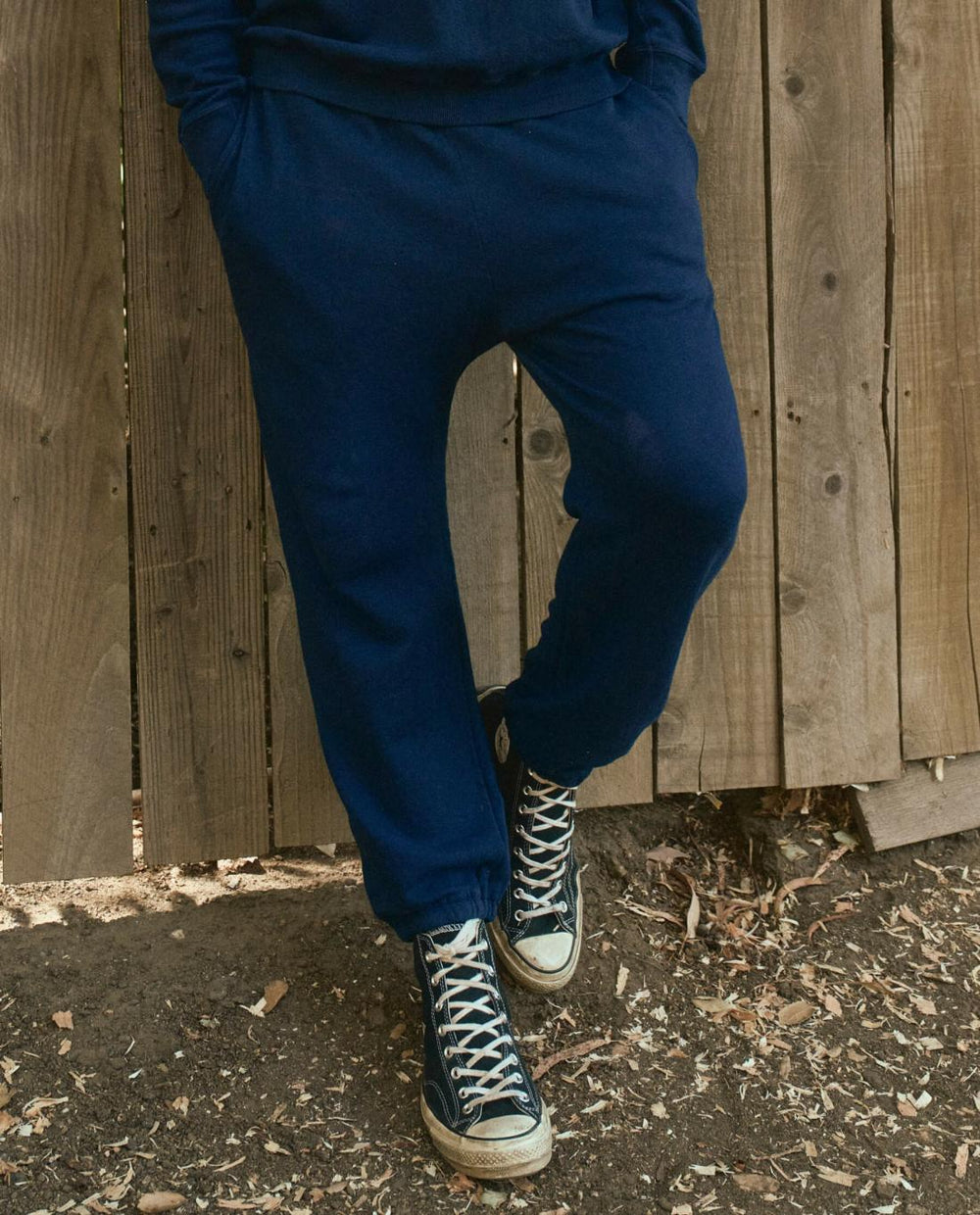 Tees &amp; Sweats | Men The Great. The Men's Stadium Sweatpant. True Navy