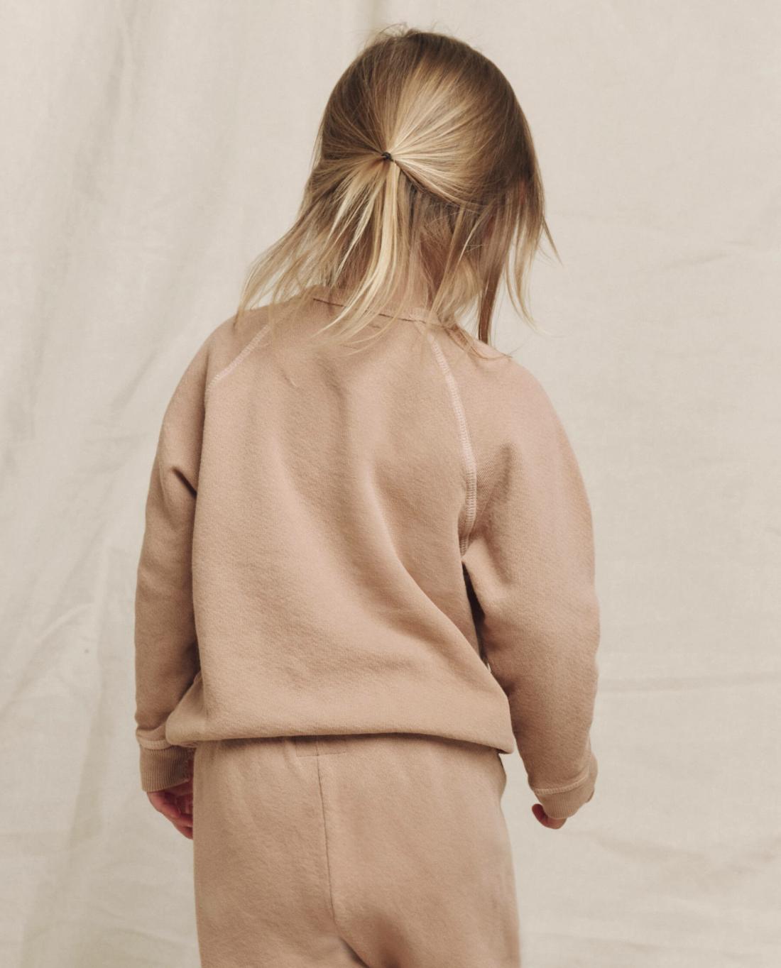 Tees &amp; Sweats | Kids The Great. The Little College Sweatshirt. Solid Biscotti