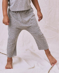 Tees &amp; Sweats | Kids The Great. The Little Jersey Crop. Heather Grey