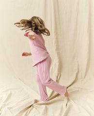 Tees &amp; Sweats | Kids The Great. The Little Jersey Crop. Solid Lilac Blossom